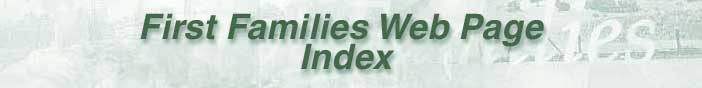 first families web page index