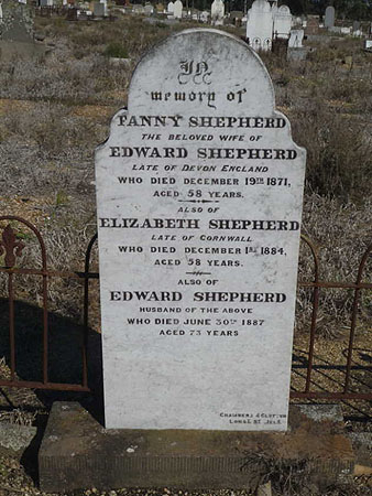 fangy shepherd grave